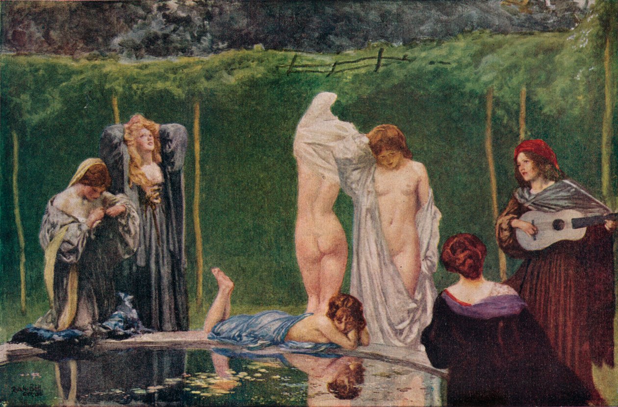 Poolen, 1906, 1918 af Robert Anning Bell