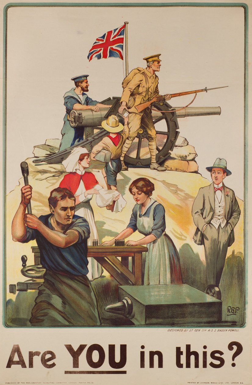 Er DU med i dette?, 1915 af Robert Baden Powell