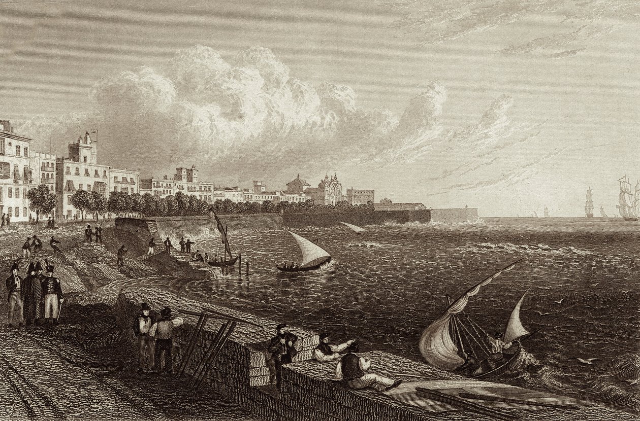 Udsigt over Cadiz af Robert Batty