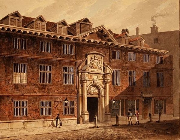 Blackwell Hall, King Street, Cheapside af Robert Blemell Schnebbelie