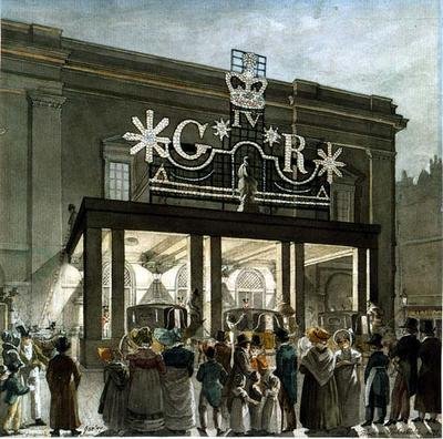 Theatre Royal, Drury Lane af Robert Blemell Schnebbelie