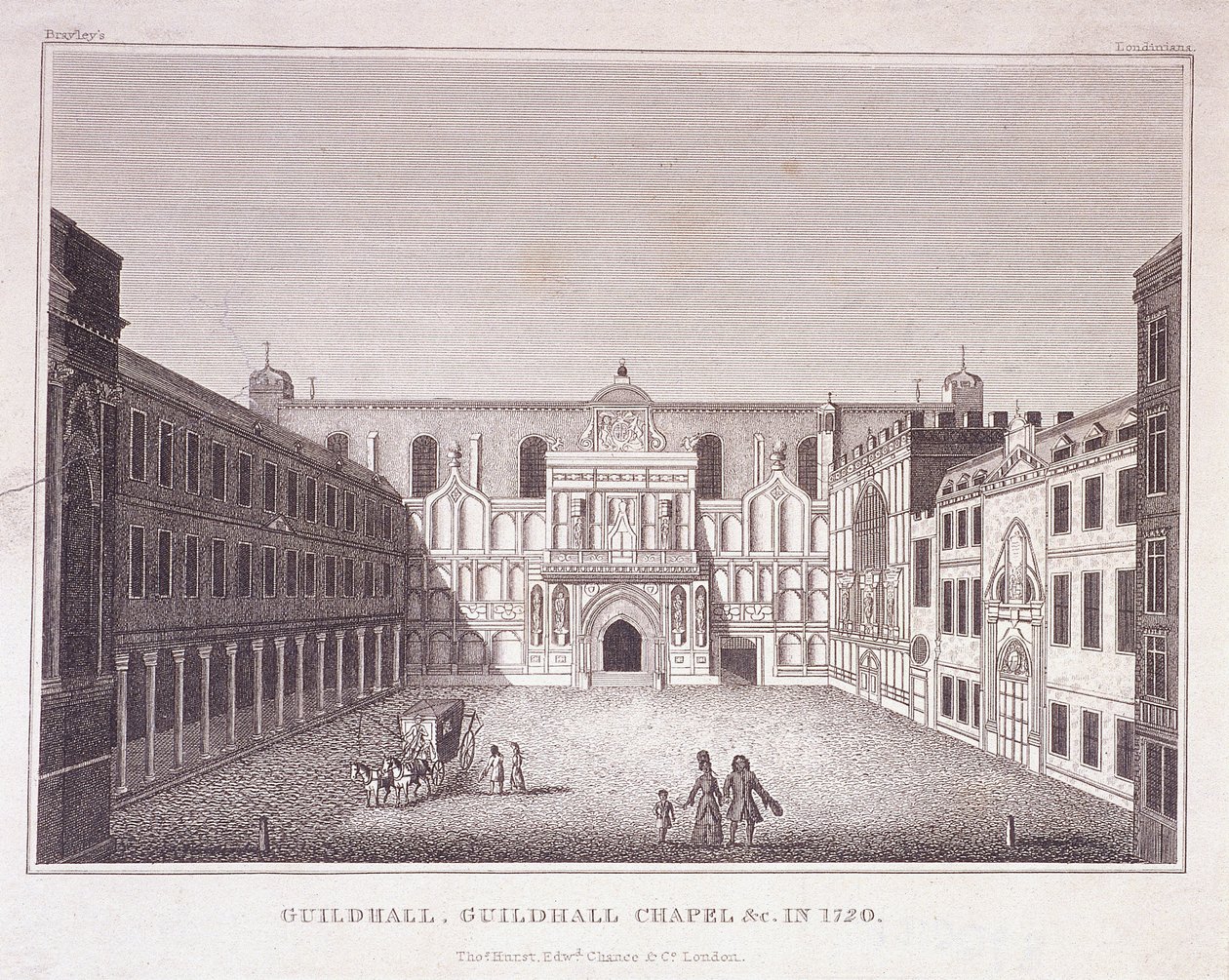 Guildhall, London, 1788 af Robert Blemmell Schnebbelie