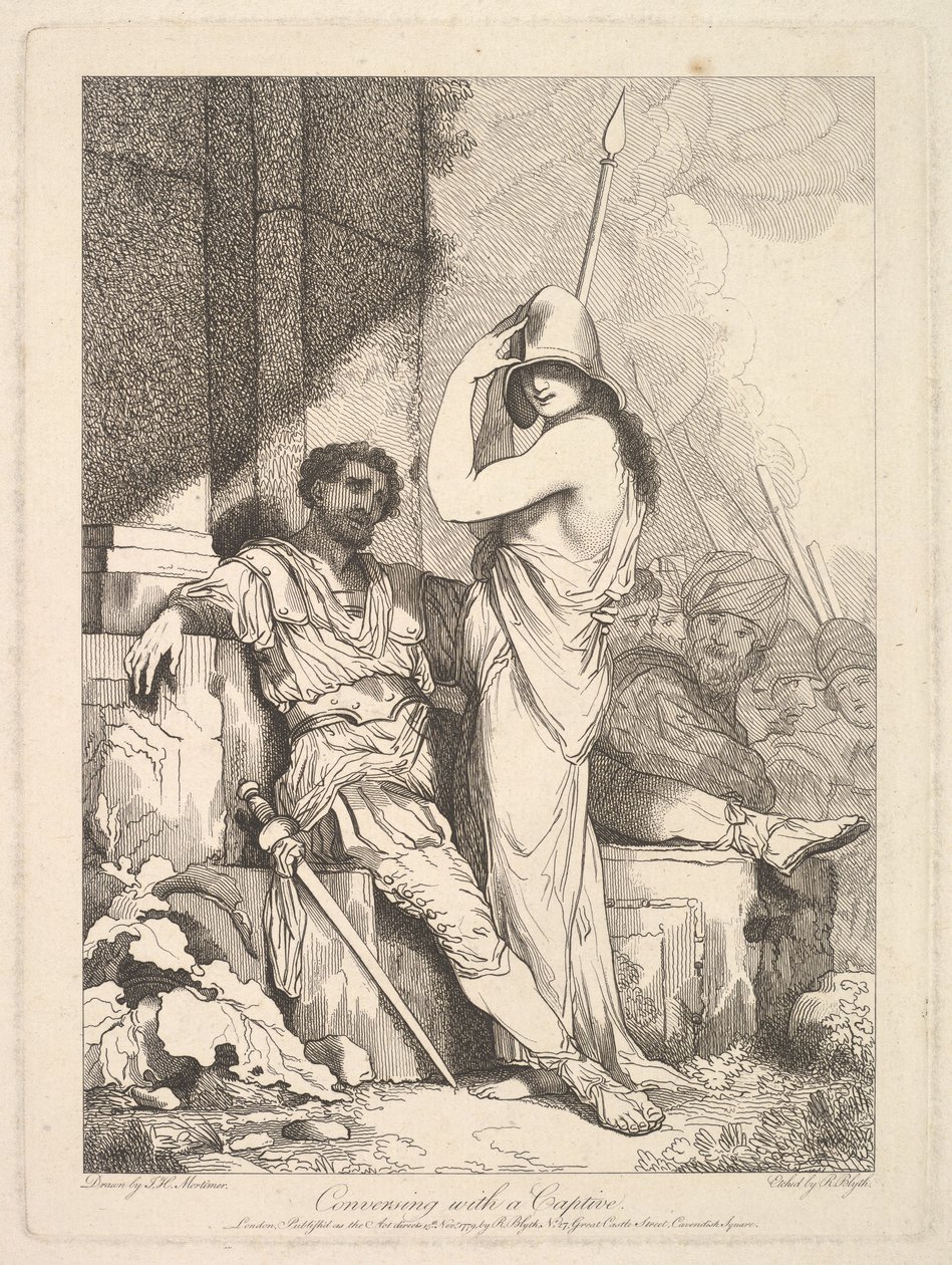 Samtaler med en fange, 15. november 1779. af Robert Blyth