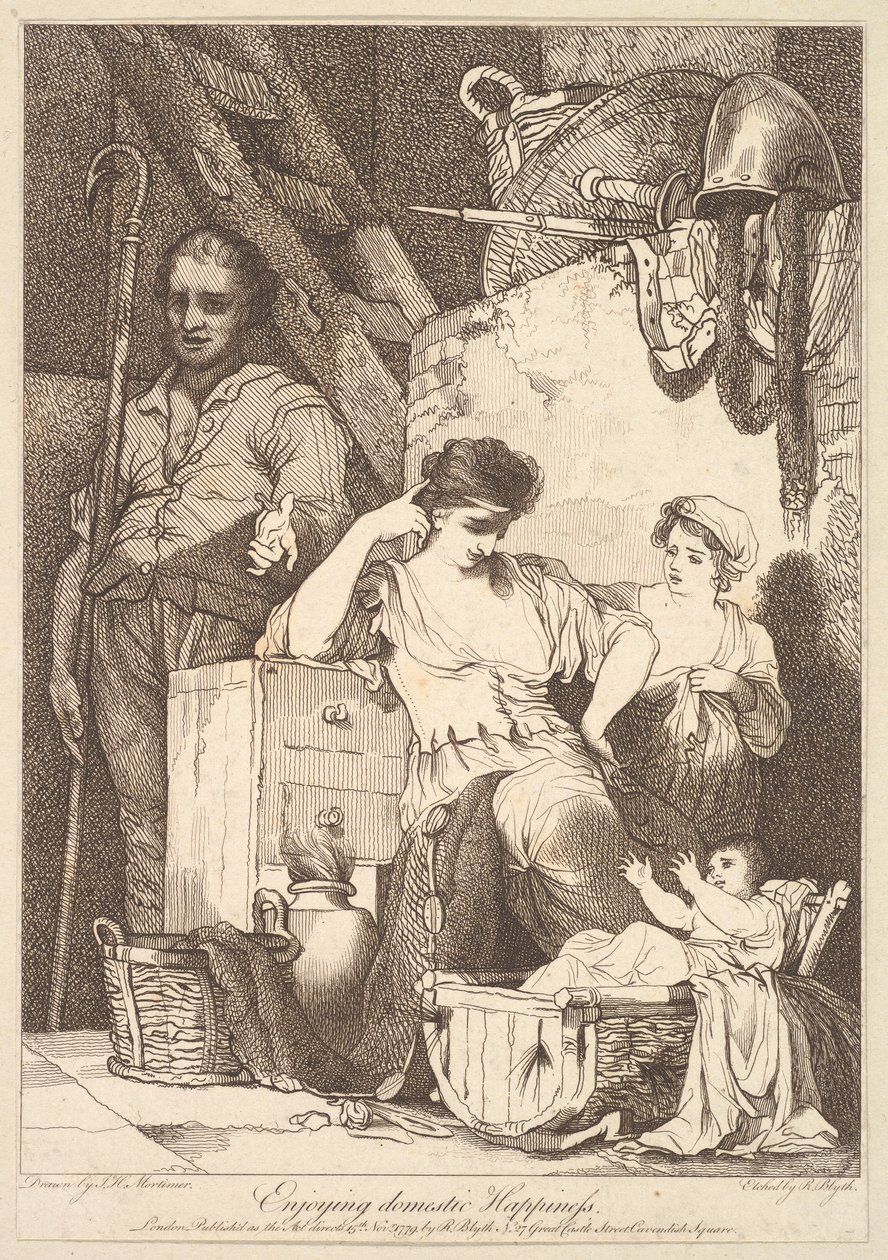 Nyder huslig lykke, 15. november 1779. af Robert Blyth