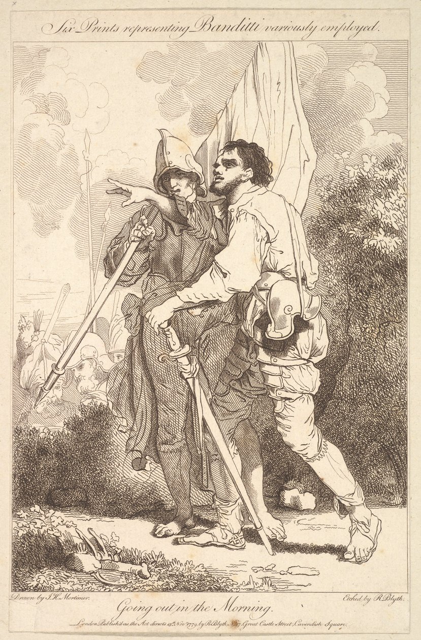Går ud om morgenen, 15. november 1779. af Robert Blyth