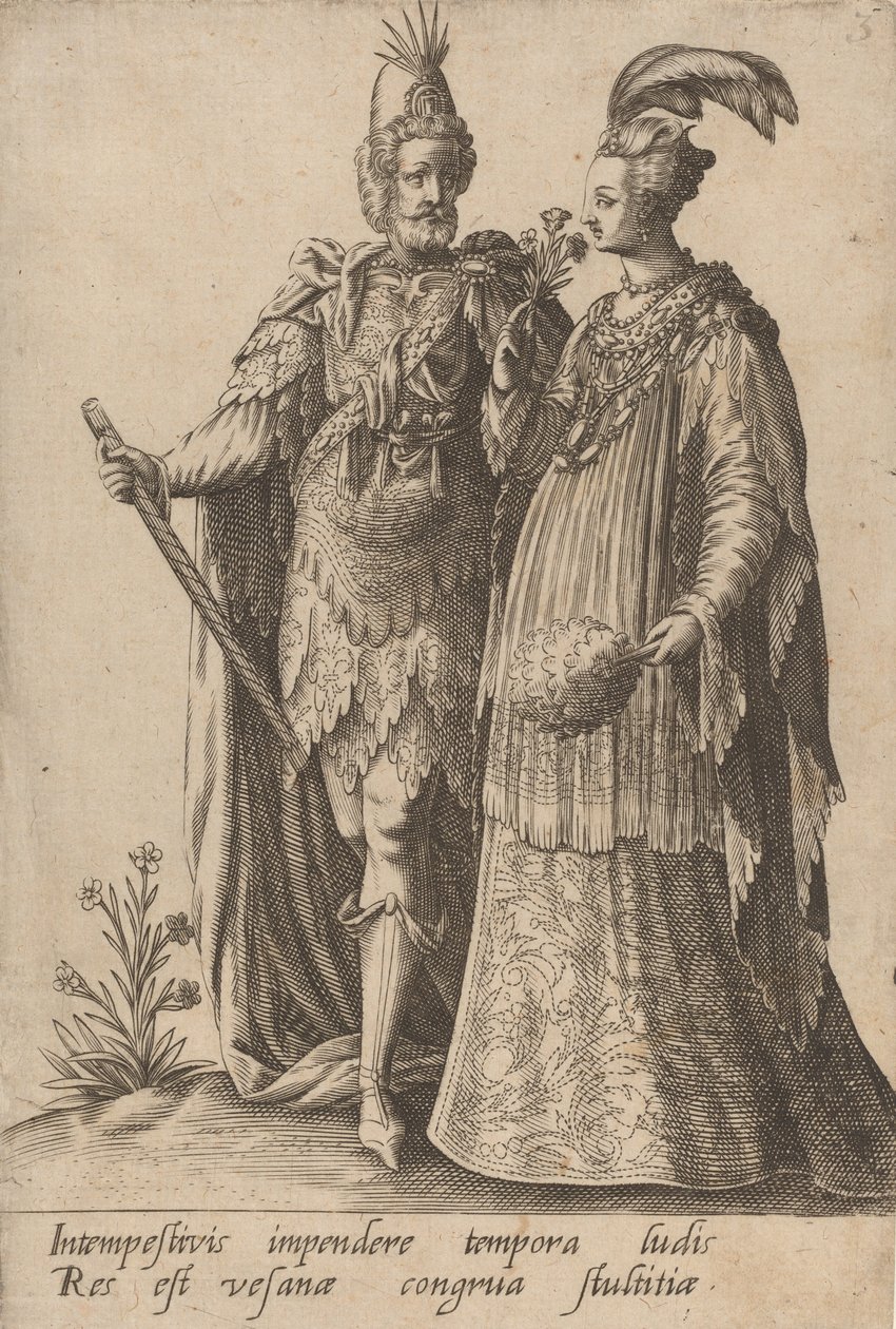 At bruge i utide..., 1597. af Robert Boissard
