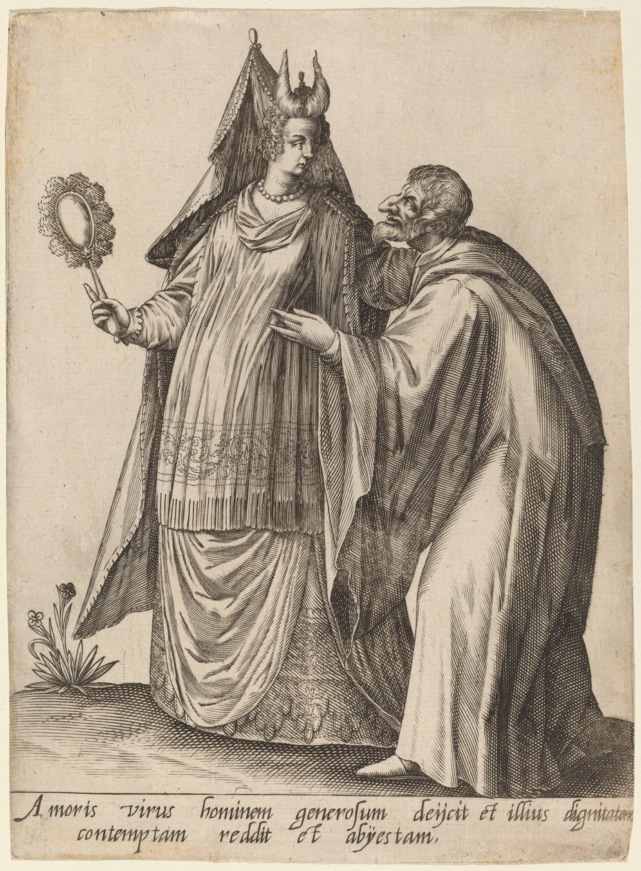Elsker virus mand... af Robert Boissard after Jean Jacques Boissard