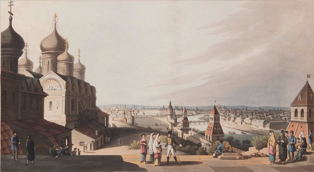 Moskva, 1816 af Robert Bowyer