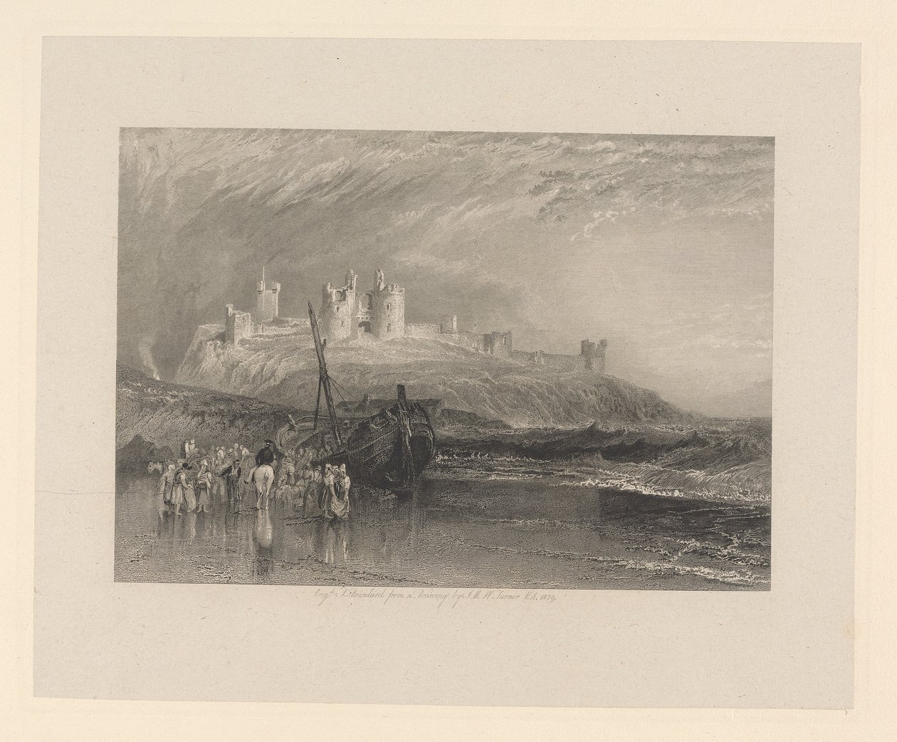 Dunstanburgh Castle, Northumberland af Robert Brandard