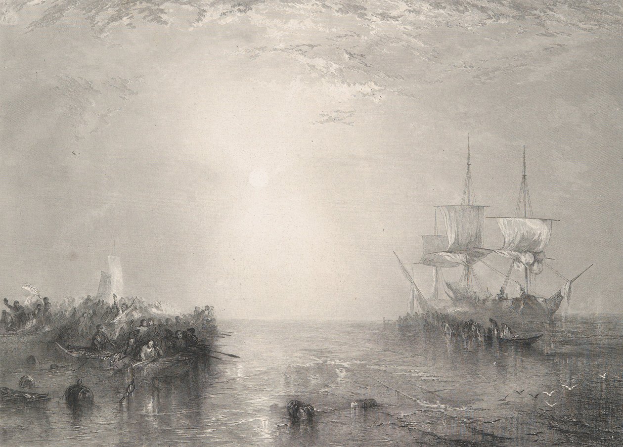 Hvalfangere, 1879-80. af Robert Brandard