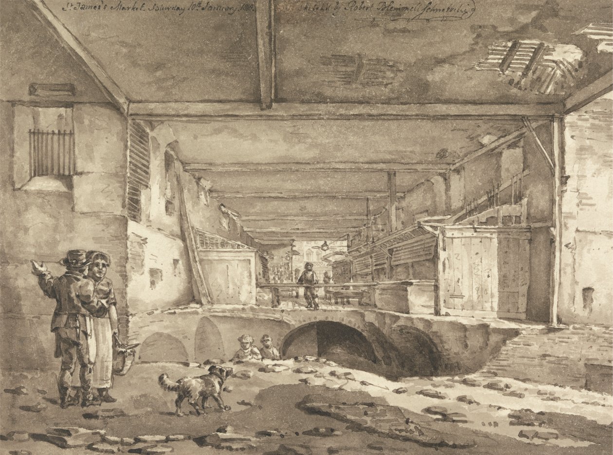 St. James Market, lørdag af Robert Bremmel Schnebbelie