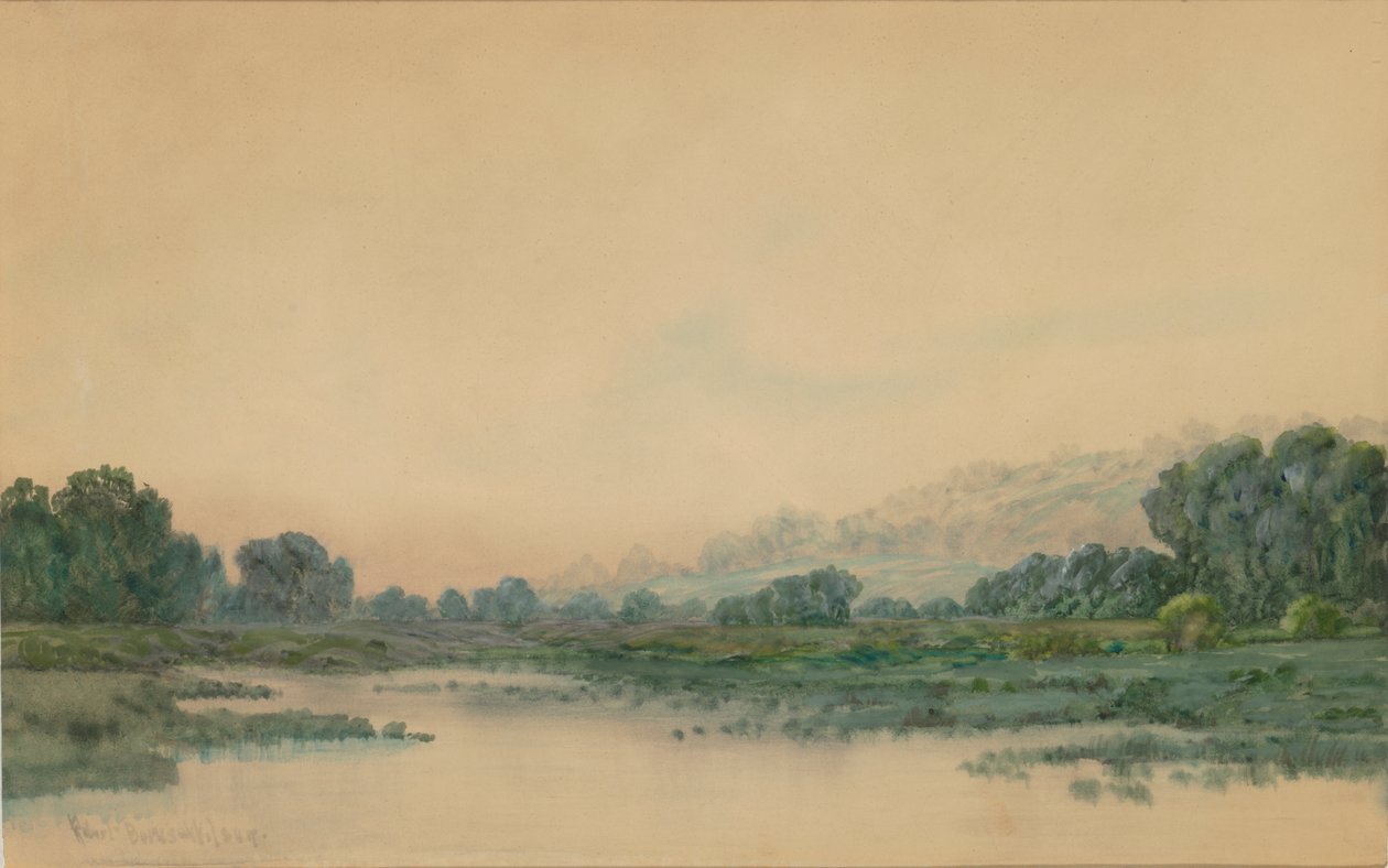 Smoke from the City, slutningen af det 19.-begyndelsen af det 20. århundrede. af Robert Burns Wilson