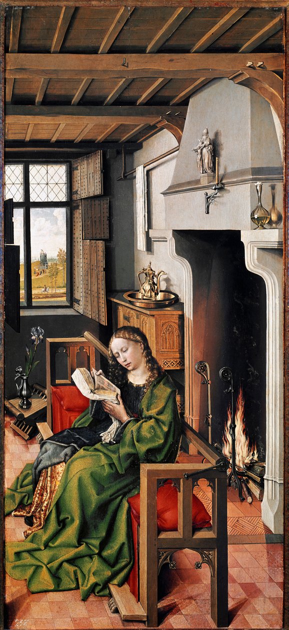 Hellig skæg (olie på træ af Robert Campin