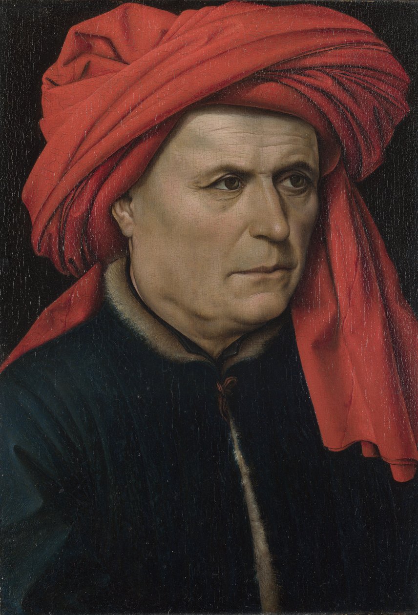 Portræt af en mand, ca 1435 af Robert Campin
