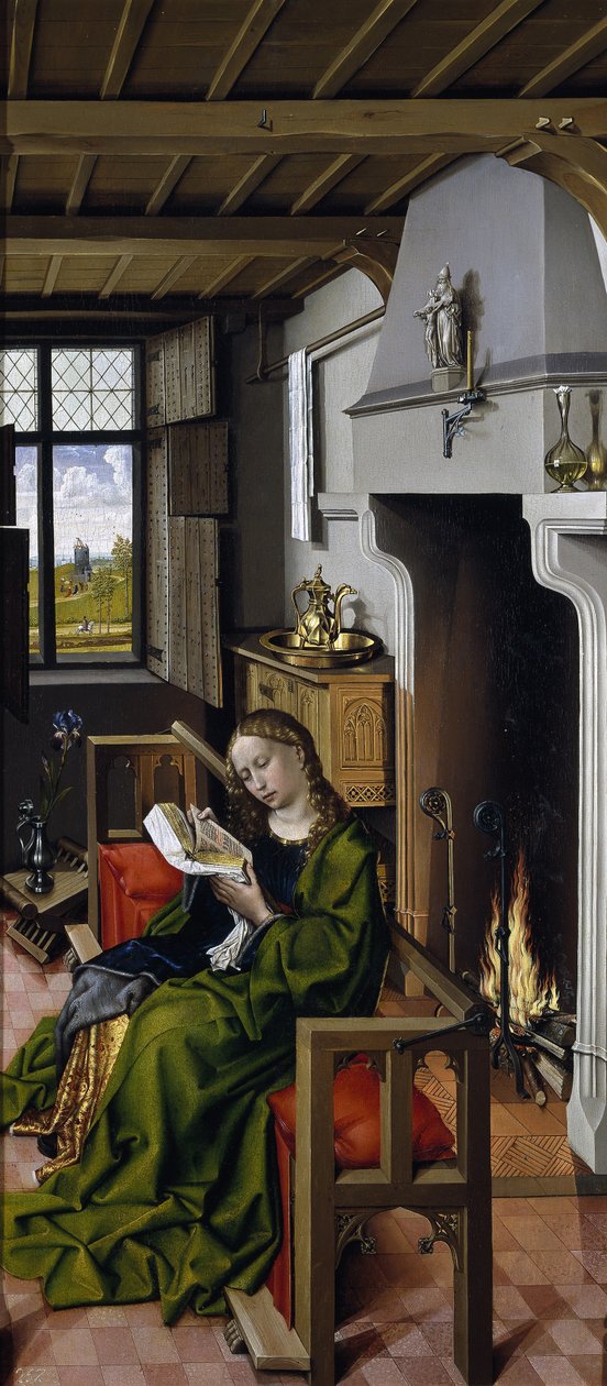 Sankt Barbara, 1438 af Robert Campin