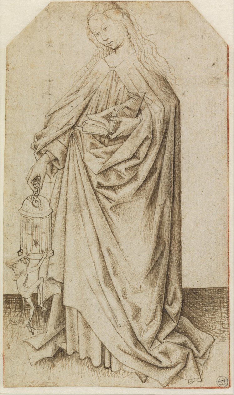 St Gudula af Robert Campin