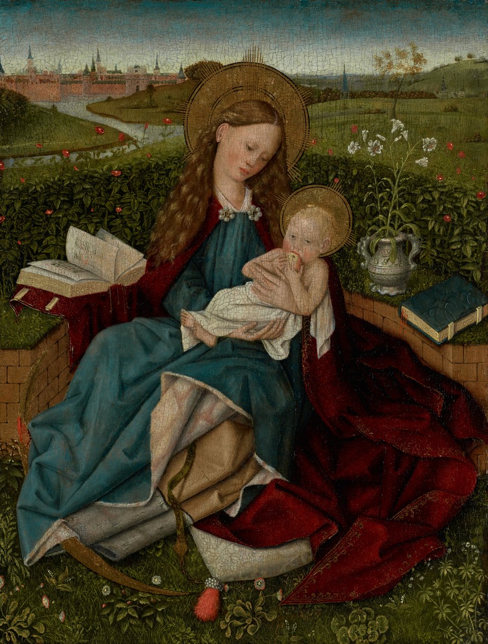Ydmyghedens Madonna af Robert Campin