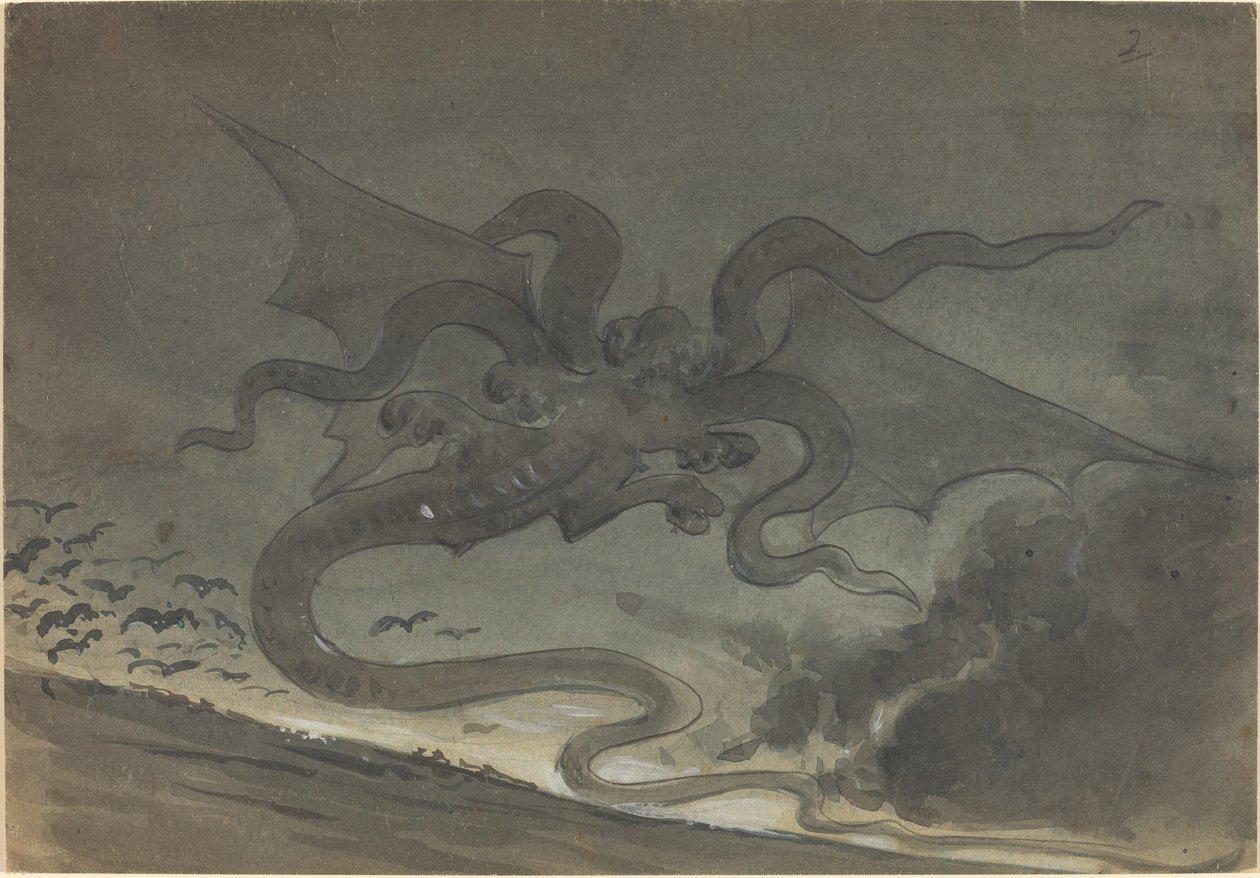 Flyvende monster af Robert Caney