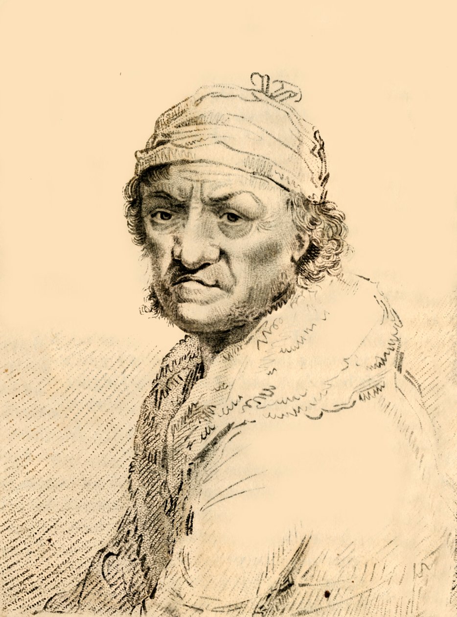 Elias Hoyle, fra Sowerby, Yorkshire - 113 år gammel, 1822. af Robert Cooper