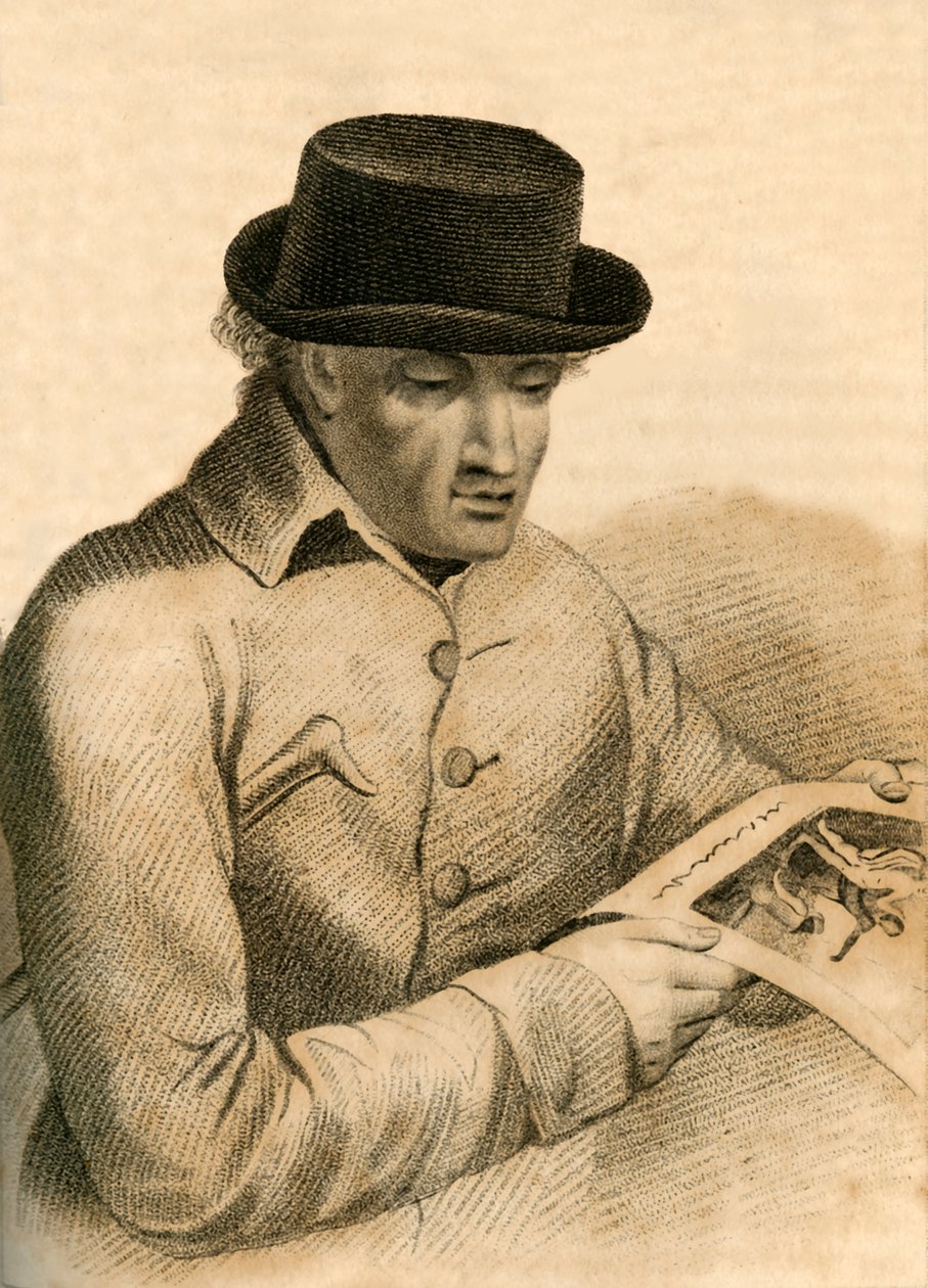 Henry Constantine Jennings. Den bemærkelsesværdige virtuos, 1821. af Robert Cooper