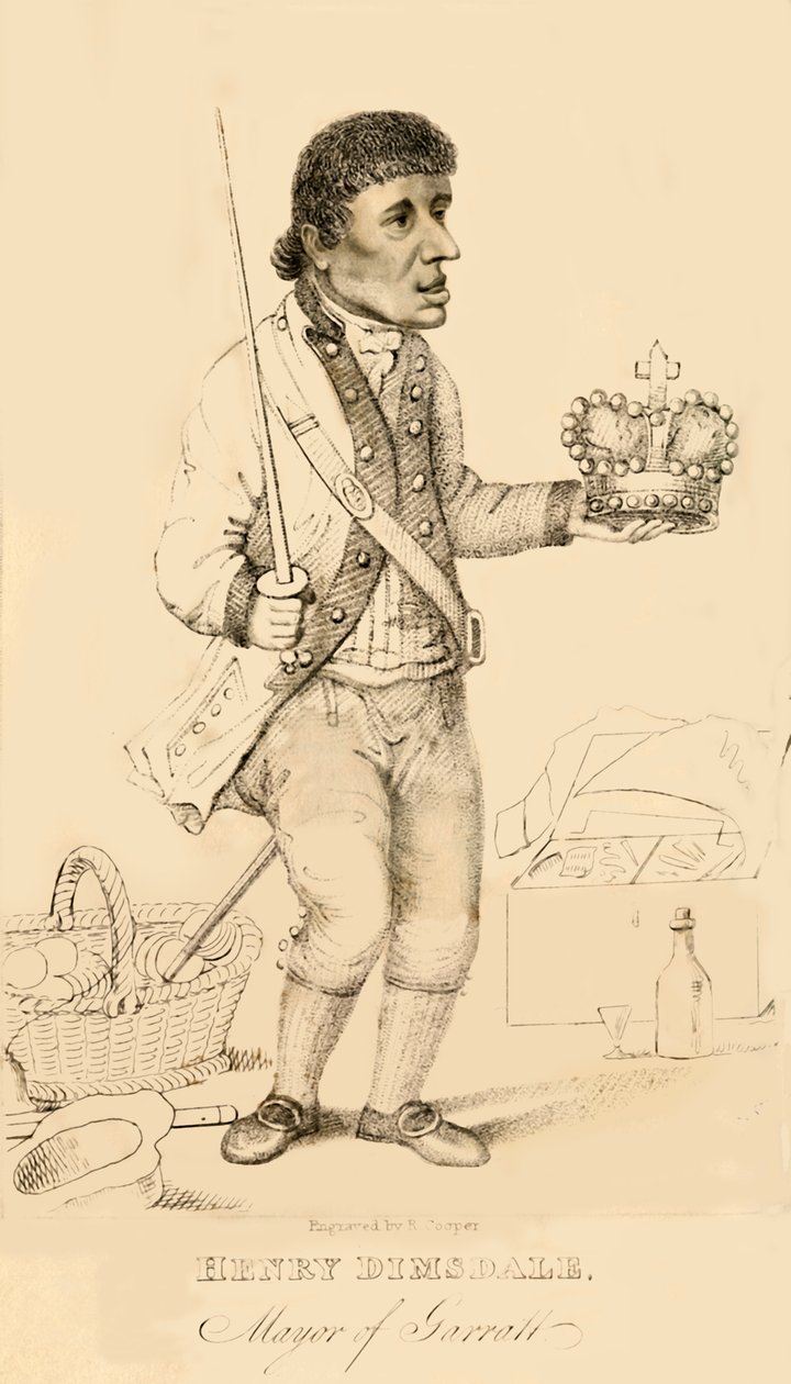 Henry Dimsdale, borgmester i Garratt, 1821. af Robert Cooper