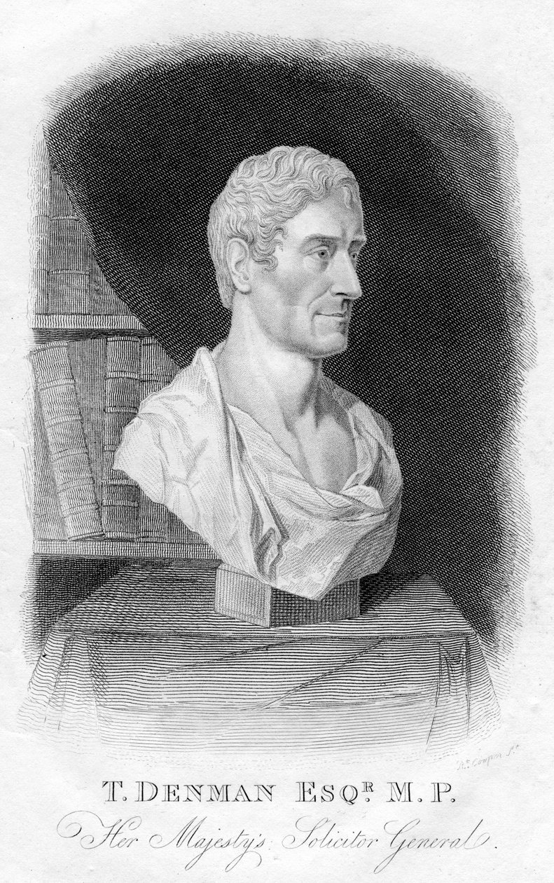 T Denman, hendes majestæts generaladvokat, 1820 af Robert Cooper