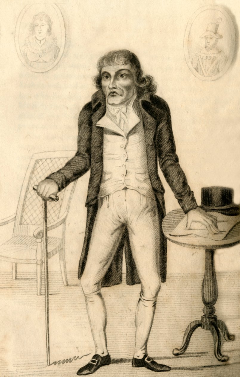 Thomas Laugher - almindeligvis kaldet Old Tommy, 1821. af Robert Cooper