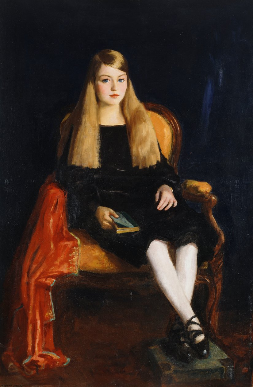 Portræt af Marcia Anne M. Tucker, 1926 af Robert Cozad Henri