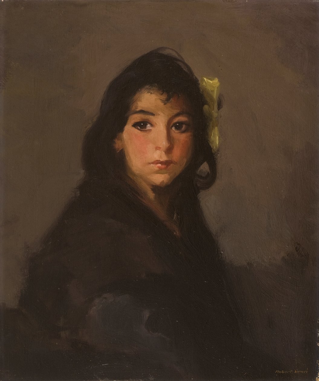 Sigøjnerpigen, 1912 af Robert Cozad Henri