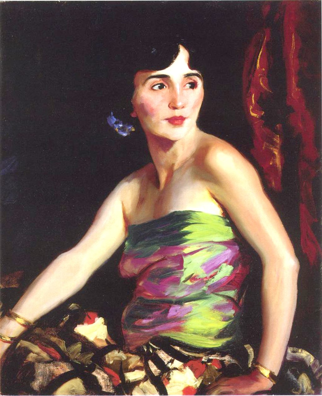 Den spanske danserinde Isolina Maldonado, 1921 af Robert Cozad Henri