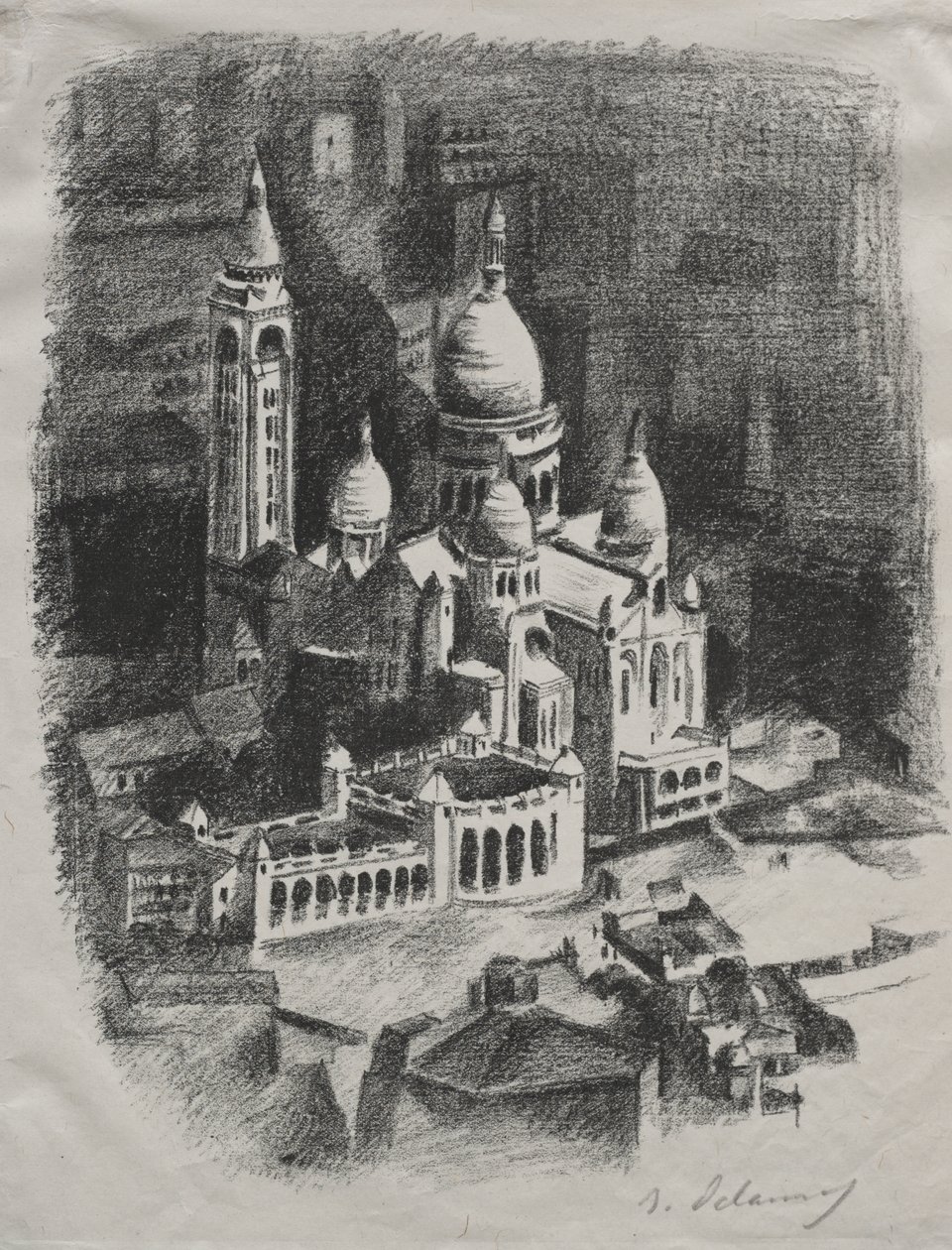 Allo Paris: Frontispice at booke af Robert Delaunay