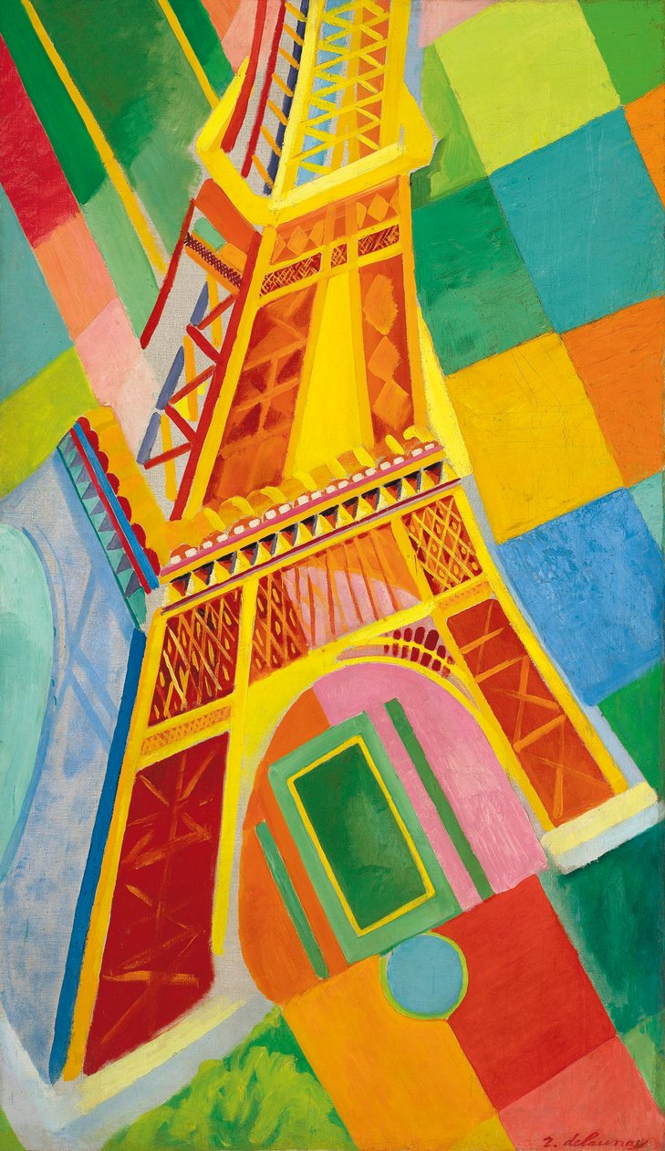 Eiffeltårnet, 1926. af Robert Delaunay