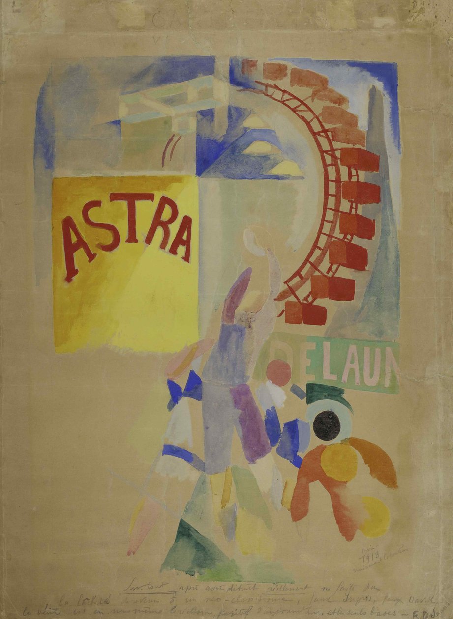 Cardiff-holdet, 1912-1913. af Robert Delaunay