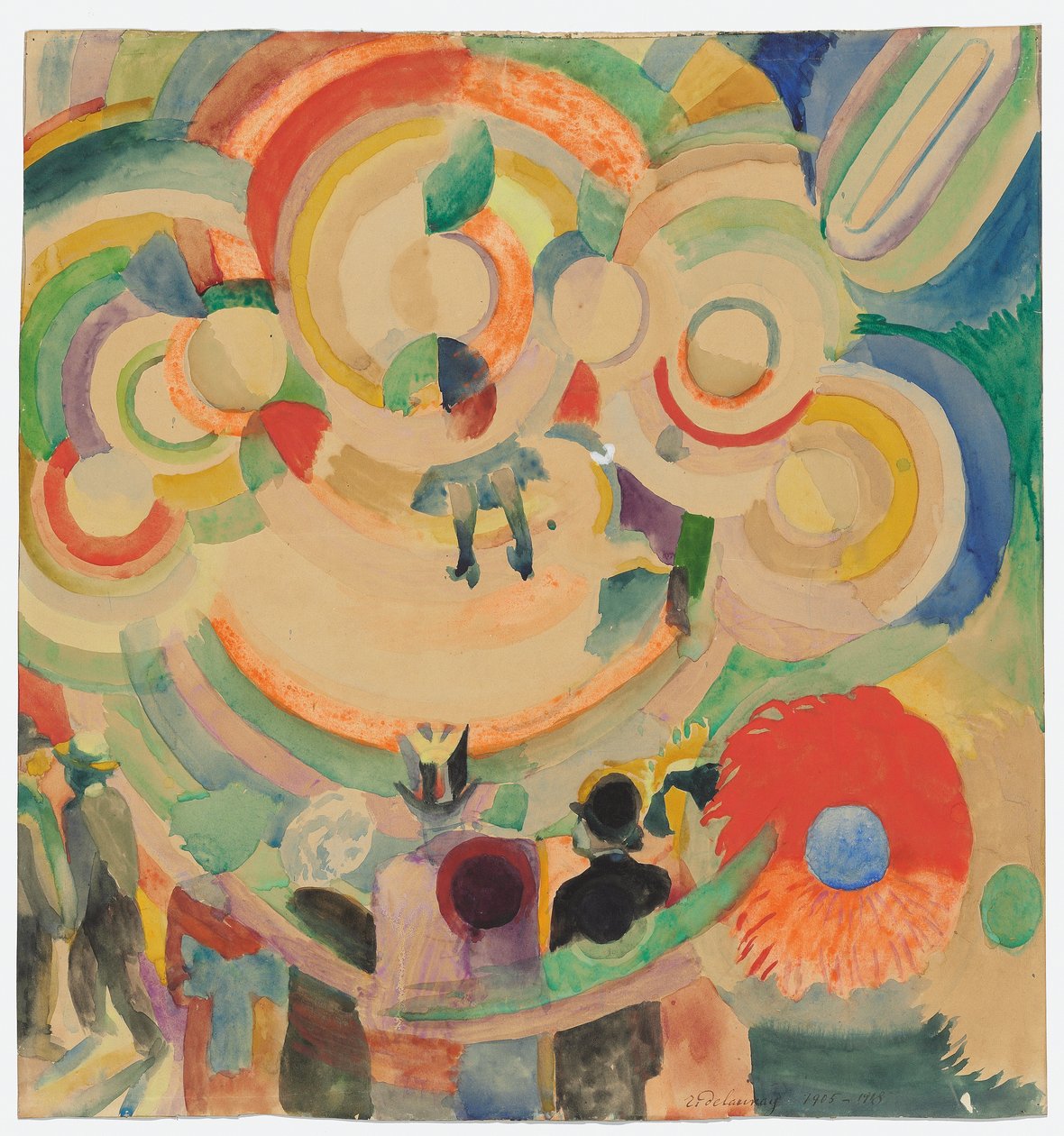 Karrusel af svin af Robert Delaunay