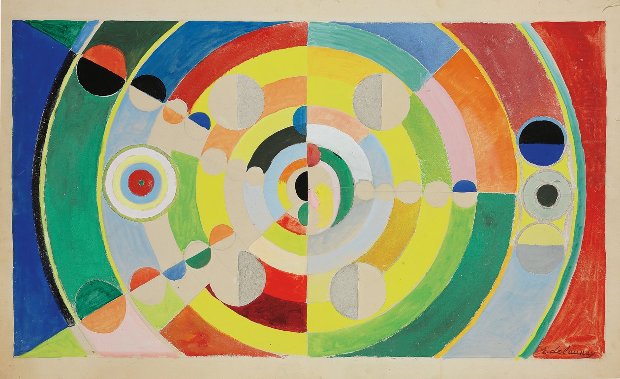 Relief-skiver af Robert Delaunay
