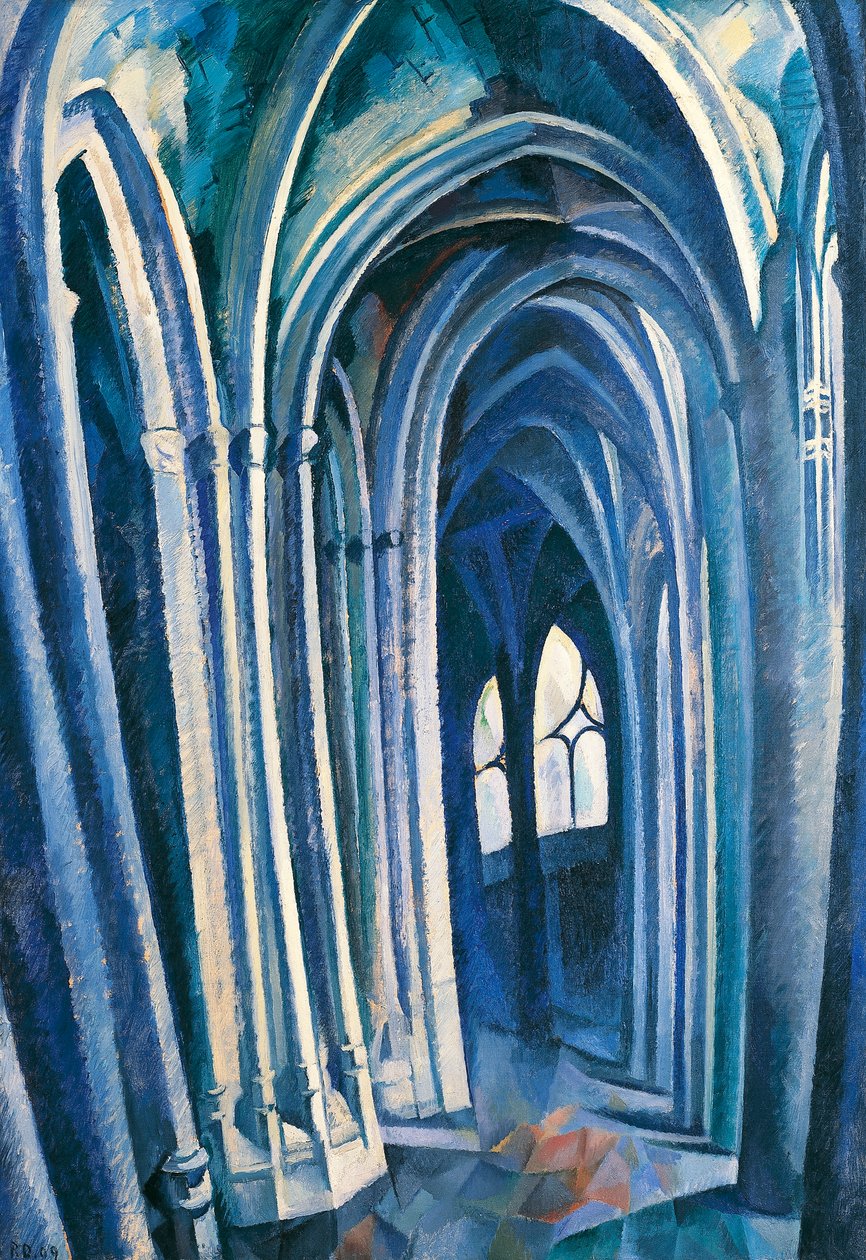 Saint-Severin #1 af Robert Delaunay