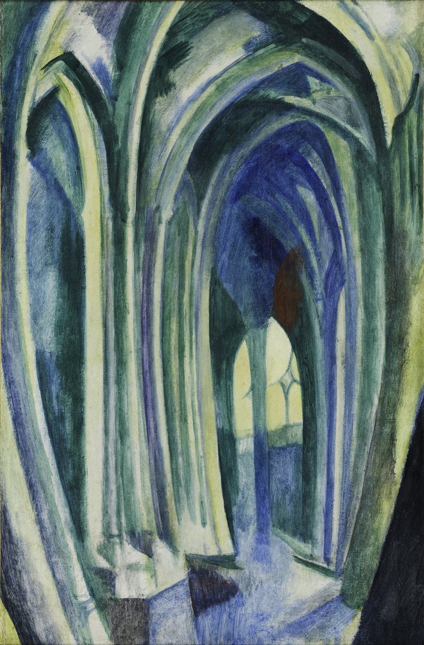 Saint Séverin nr. 5. Regnbuen, 1909-1910 af Robert Delaunay