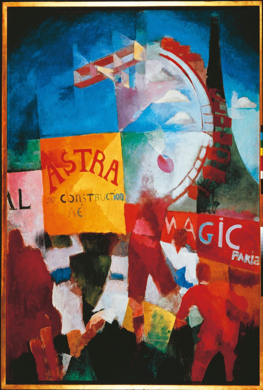 Cardiff-holdet af Robert Delaunay
