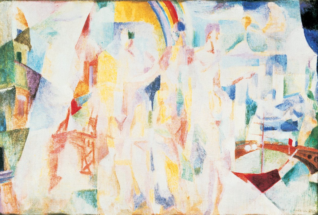 Byen Paris af Robert Delaunay