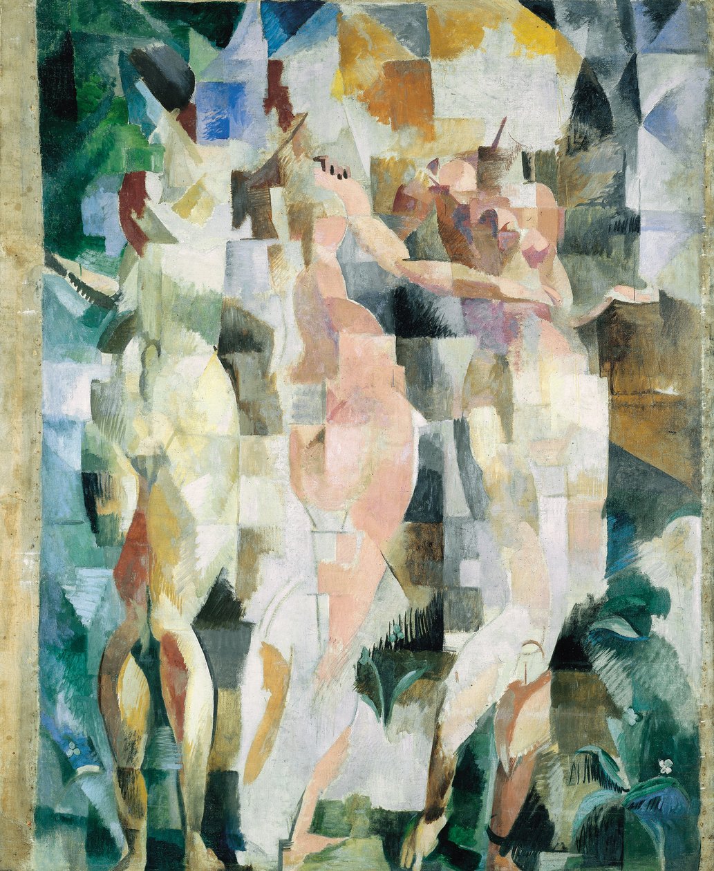 De tre nåder; Les Trois Graces af Robert Delaunay