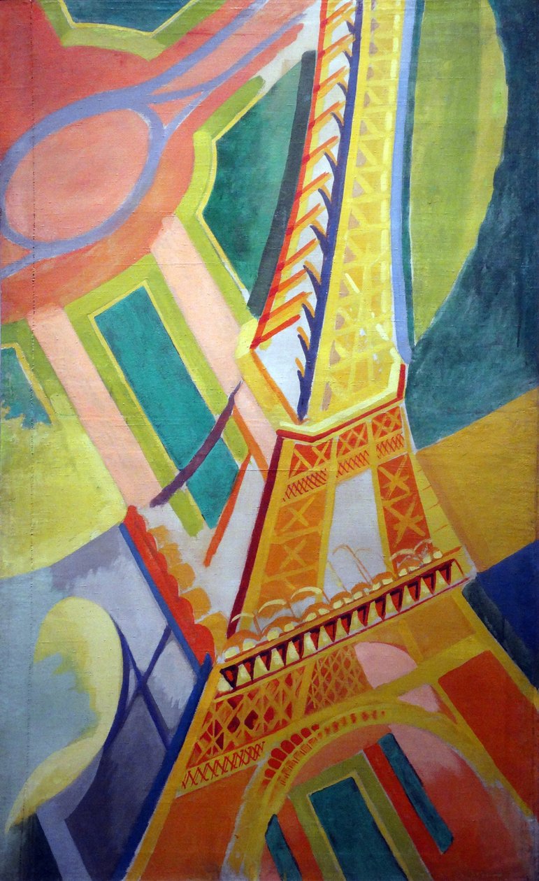 Tour Eiffel af Robert Delaunay