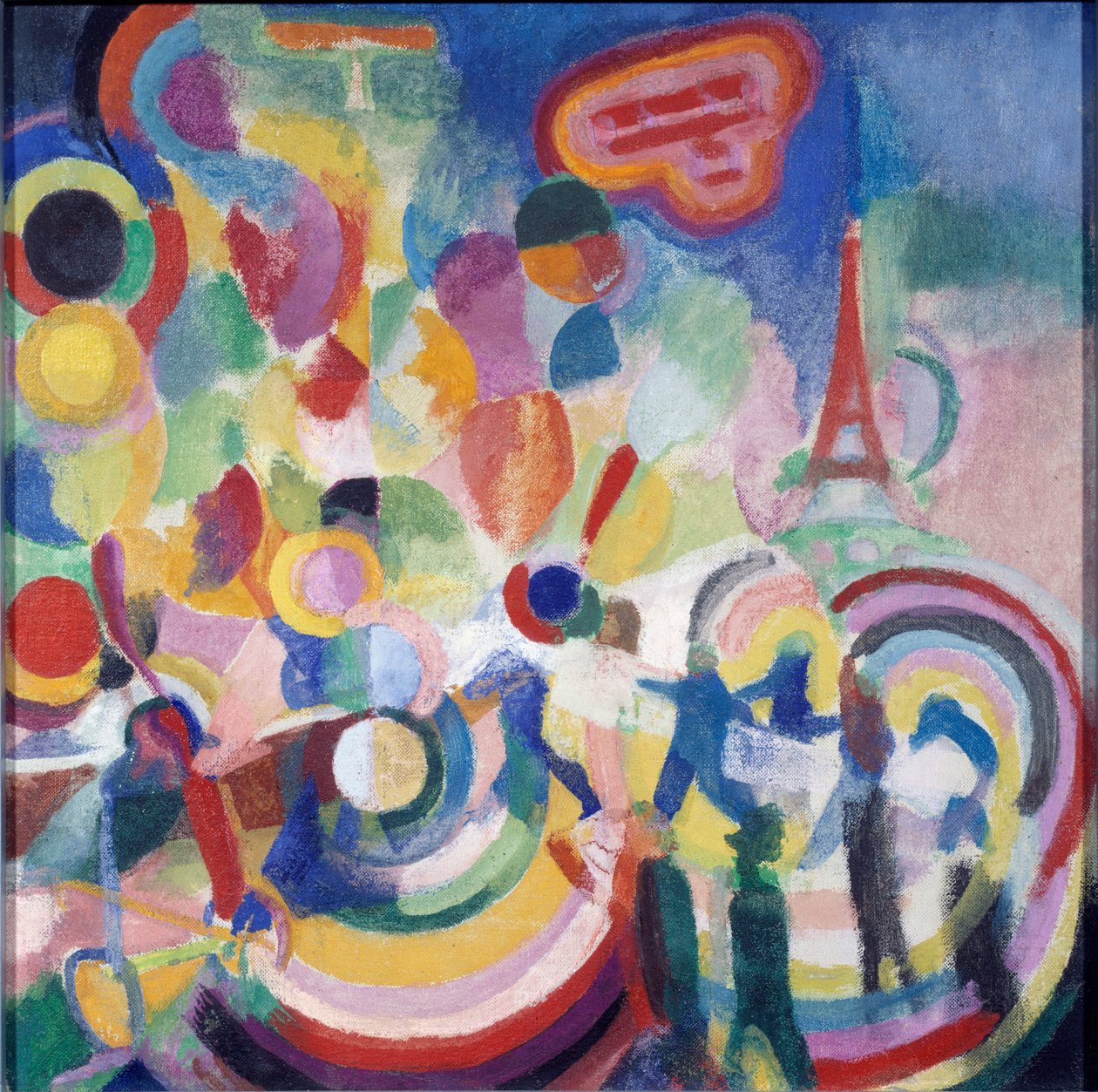 Hyldest til Bleriot Louis Bleriot (1872-1936) af Robert Delaunay