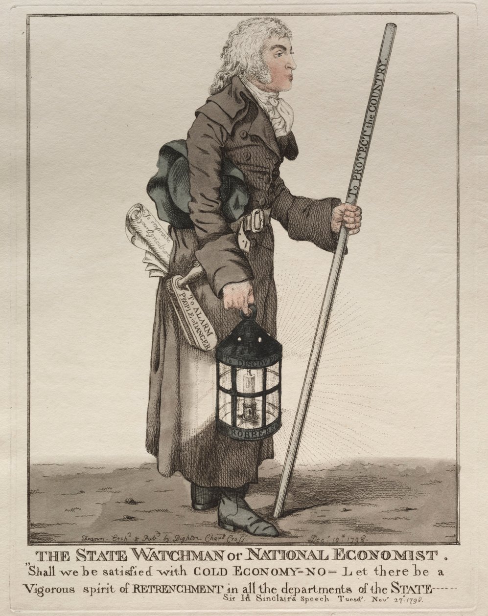 Statsvagten. af Robert Dighton