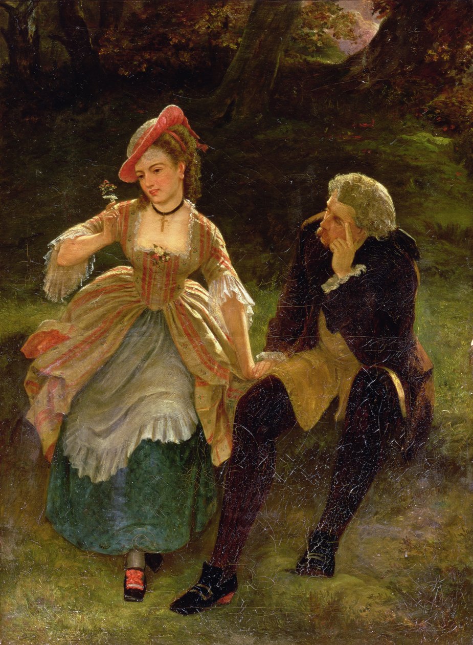 Sunny Liasons (olie på lærred) af Robert Dowling