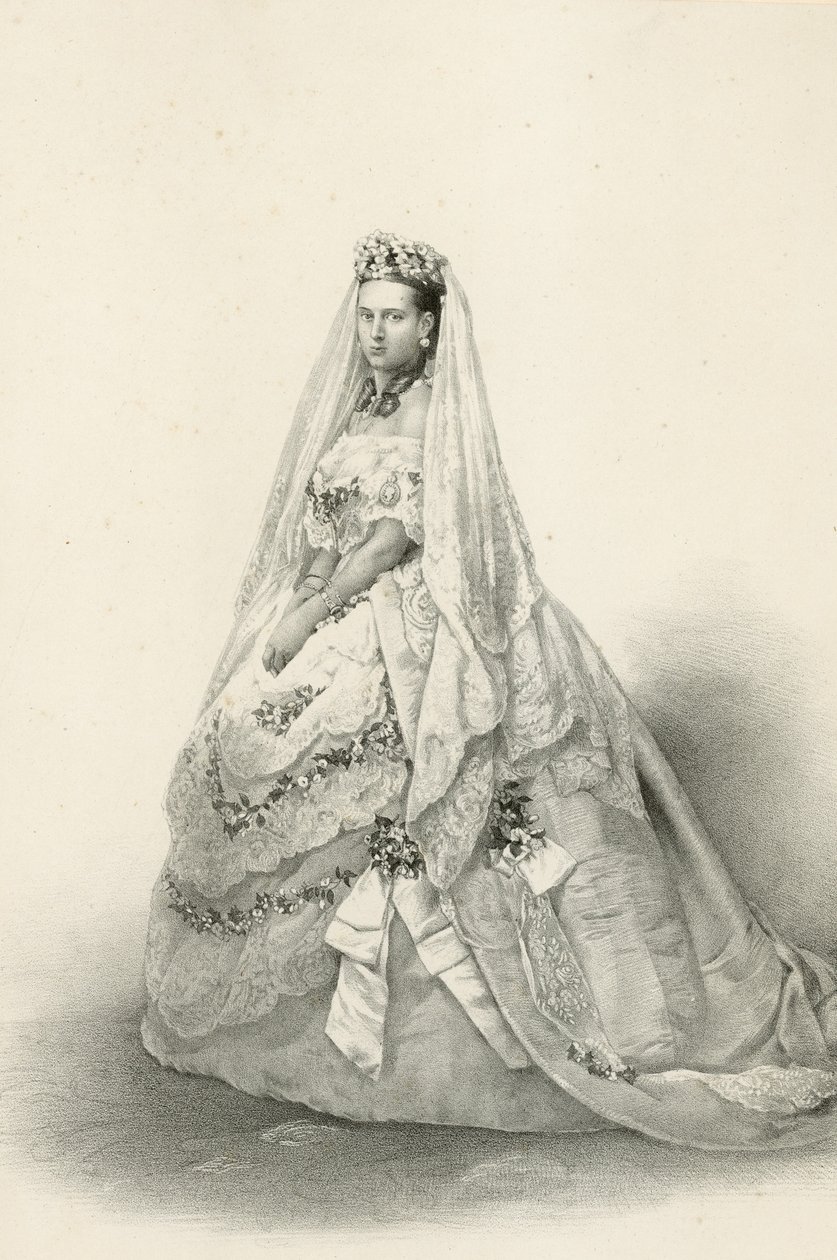 H.K.H. Alexandra Prinsesse af Danmark (chromolitho) af Robert Dudley