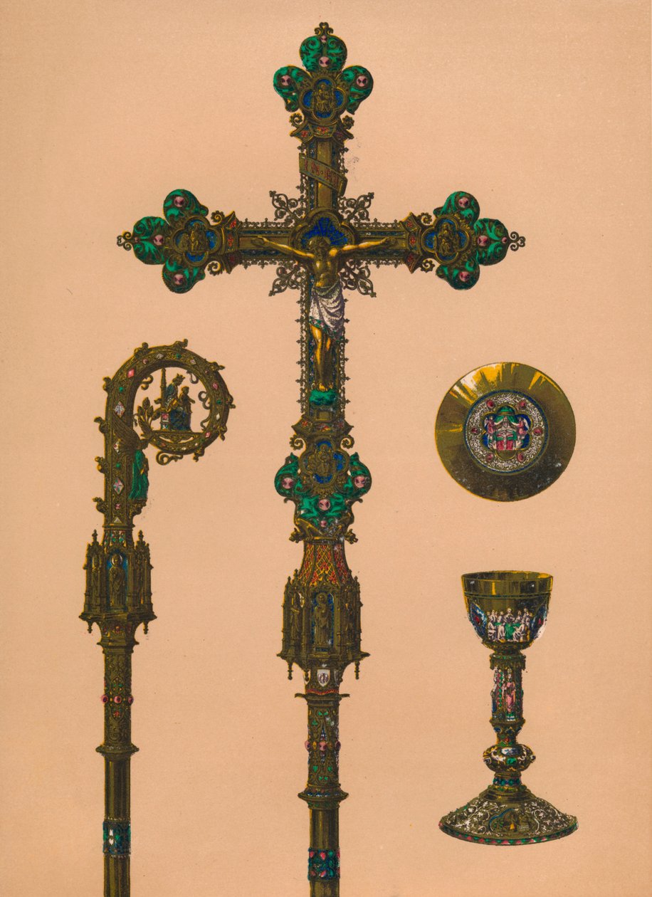 Genstande til kirkelig brug af E.C. Trioullier, Paris, 1893. af Robert Dudley
