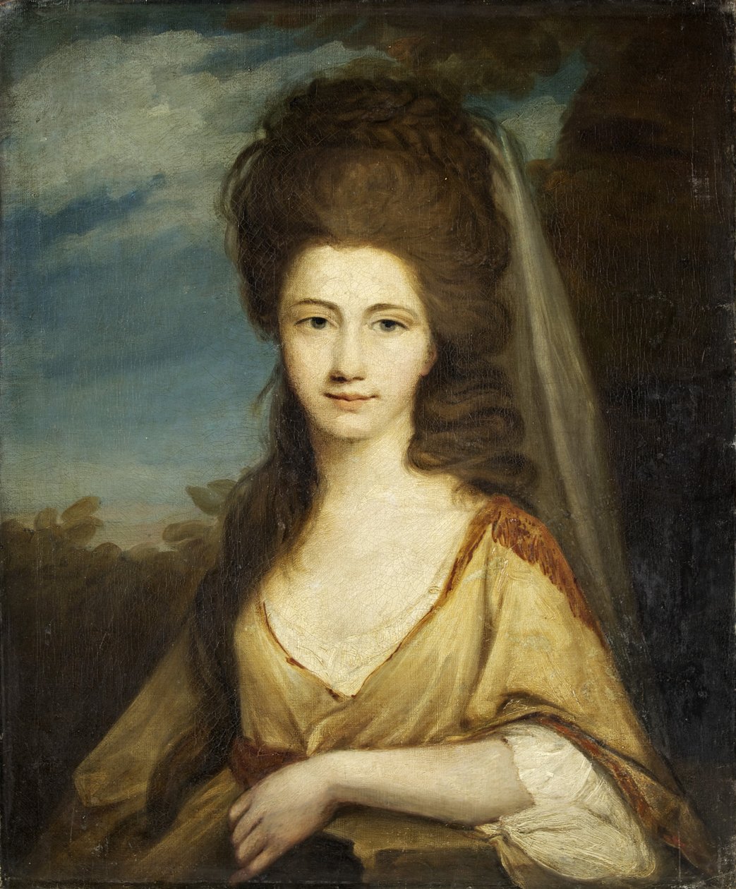 Lady Elizabeth Compton (olie på lærred) af Robert Edge Pine
