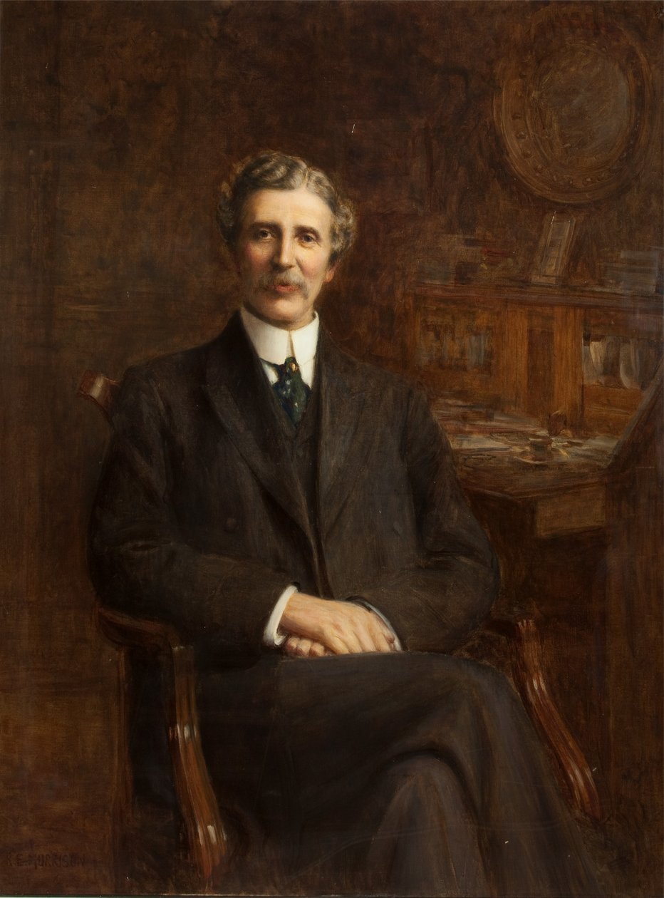 William Haworth, siddende af Robert Edward Morrison