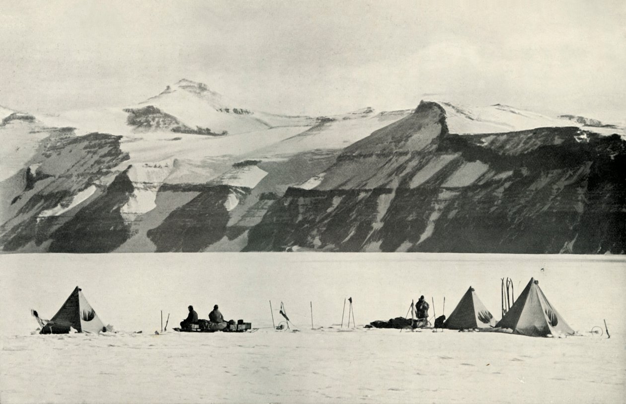 Camp Under The Wild Range, 20. december 1911, 1913 af Robert Falcon Scott