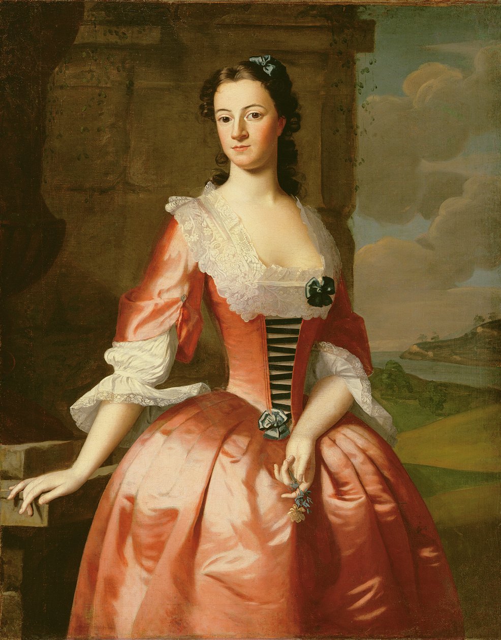 Portræt af en fru John Vinal (1724-57) 1748 af Robert Feke